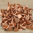 thumbnail image 4 of OUNONA 50 Sets Alloy Decorative Rivets Rivet Sets Golden for Craft, 4 of 8