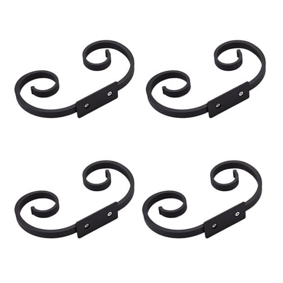 Set Of 4 Wall Mounted Wine Glass Rack Under Cabinets Stemwares Holders Easy Install Glassware Organizers