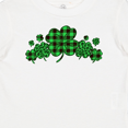 thumbnail image 4 of Inktastic St. Patrick's Day Clovers in Plaid Boys or Girls Baby T-Shirt, 4 of 5
