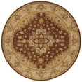 thumbnail image 4 of SAFAVIEH Heritage Sheila Traditional Wool Area Rug, Rust/Gold, 2'3" x 4', 4 of 8