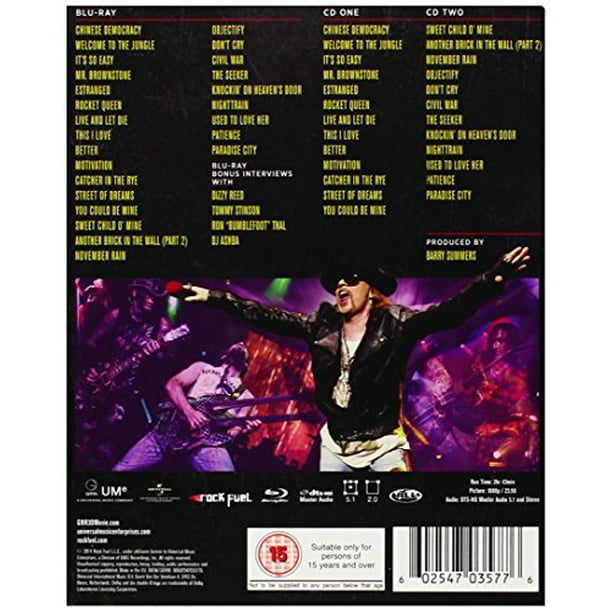 espejo de puerta ensayo esfuerzo Guns N' Roses: Appetite for Democracy 3D: Live at the Hard Rock Casino, Las Vegas (Blu-ray) - Walmart.com espejo de puerta ensayo esfuerzo Guns N' Roses: Appetite for Democracy 3D: Live at the Hard Rock Casino, Las Vegas (Blu-ray) - Walmart.com