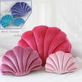 thumbnail image 3 of Almohada de concha de lujo para decoración del hogar, cojín de terciopelo de princesa, decoración de concha de mar, cama, sofá, regalo de decoración, 3 of 5