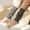 Grey, variant on beishanbush Socks Winter Women Keep Warm Solid Socks Knitting Warm Anklets Leggings Socks Grey