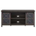 thumbnail image 6 of Evelyn&Zoe Clementine Rectangular TV Stand for TV's up to 75", Alder Brown, 6 of 10