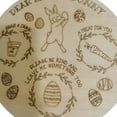 thumbnail image 1 of Plato de comida con forma de dibujos animados, bandeja para servir postres de conejo de Pascua (circular) Likrtyny Libre de BPA, 1 of 6
