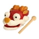 thumbnail image 2 of Tambor de madera con forma de pez, instrumento de relajación con mazo pequeño para niños y adultos dragón, 2 of 9