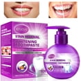 thumbnail image 2 of Hgesaa Decontamination And Whitening Toothpaste Antis Bleeding Gums Fruit Toothpaste Fresh Breath Remove Smoke Stains Plaque Whiten Teeth, 2 of 9