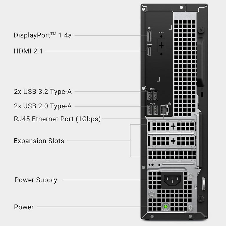 Dell Slim Desktop ECS1250 - Intel Core Ultra 5-225 Processor