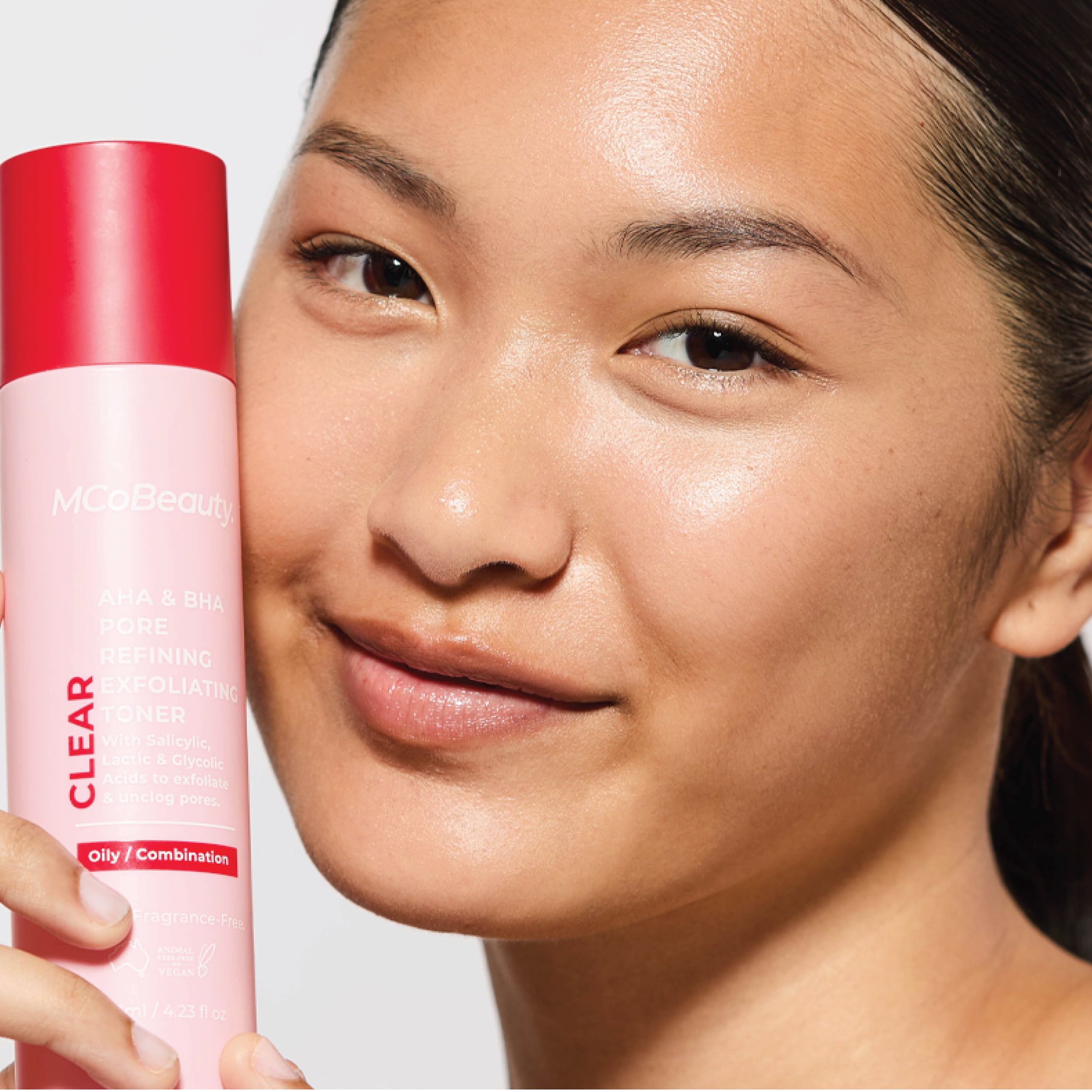 Mco Beauty Tonique exfoliant affinant les pores AHA et BHA