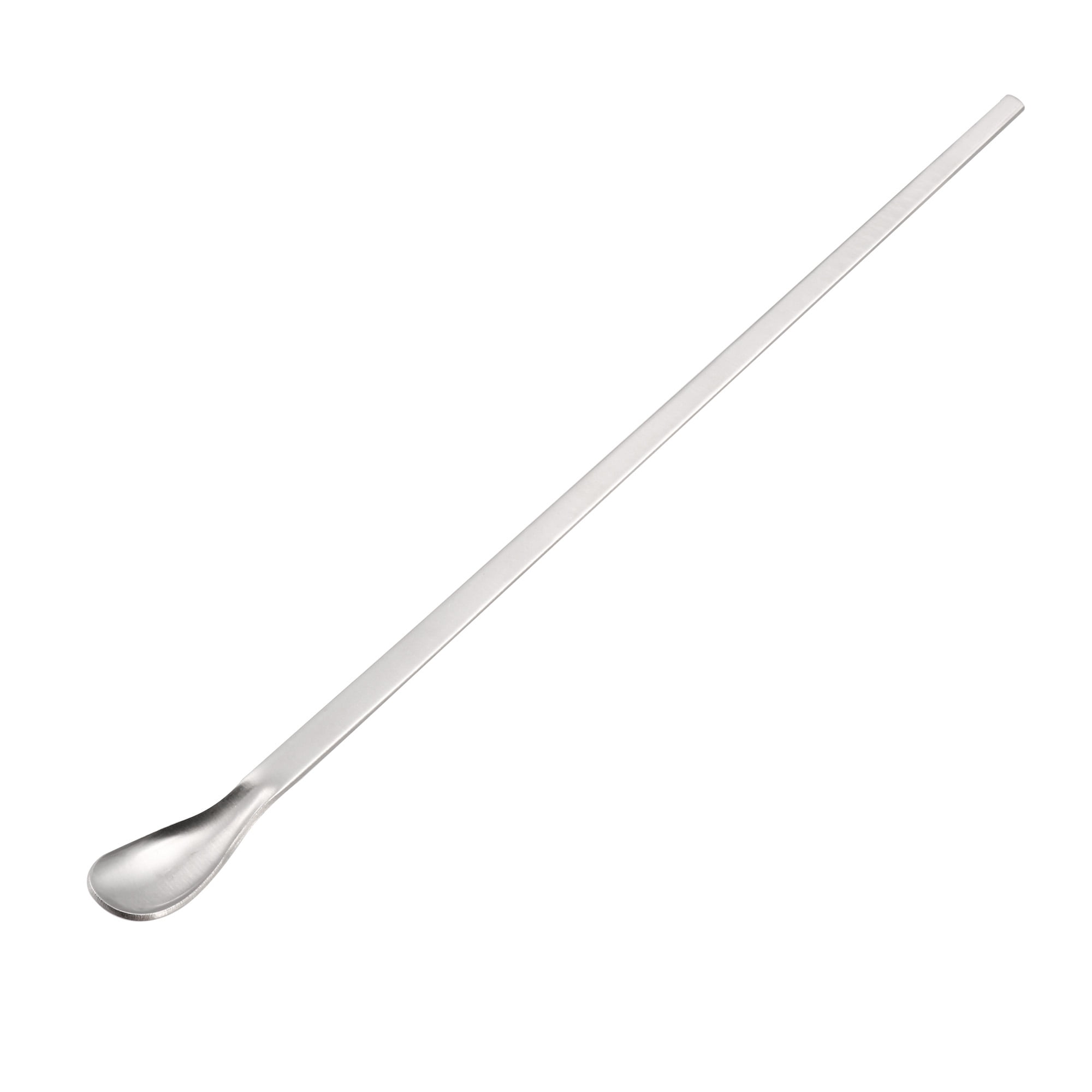 Sampling Spoons 260mm Long Handle Stainless Steel Lab Reagent Scoops