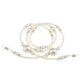 thumbnail image 2 of 2x Perlas de Imitación  Gafas de Lectura Cadena Cadenas de Anteojos Cordones para Mujeres Gafas de Sol Soporte Correa Cordones 65cm Zulema Collar de gafas, 2 of 8