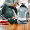 thumbnail image 5 of Large Water Bottle, Liter Plastic Sports Bottle, High Temperature Resistant, Straight Drinking Spout with Handle, for Gym, Hiking, Outdoor Activities, Ihhxbz, 5 of 7