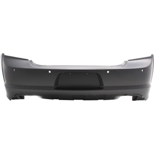 Rear Bumper Primed with Park Sensor Holes For 2012-2014 Dodge Charger SRT8 Model