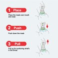 thumbnail image 2 of 1 juego de dispositivo de asfixia para niños adultos CPR Face Shield Cardiopulmonary Trainer JShteea Para Estrenar, 2 of 8