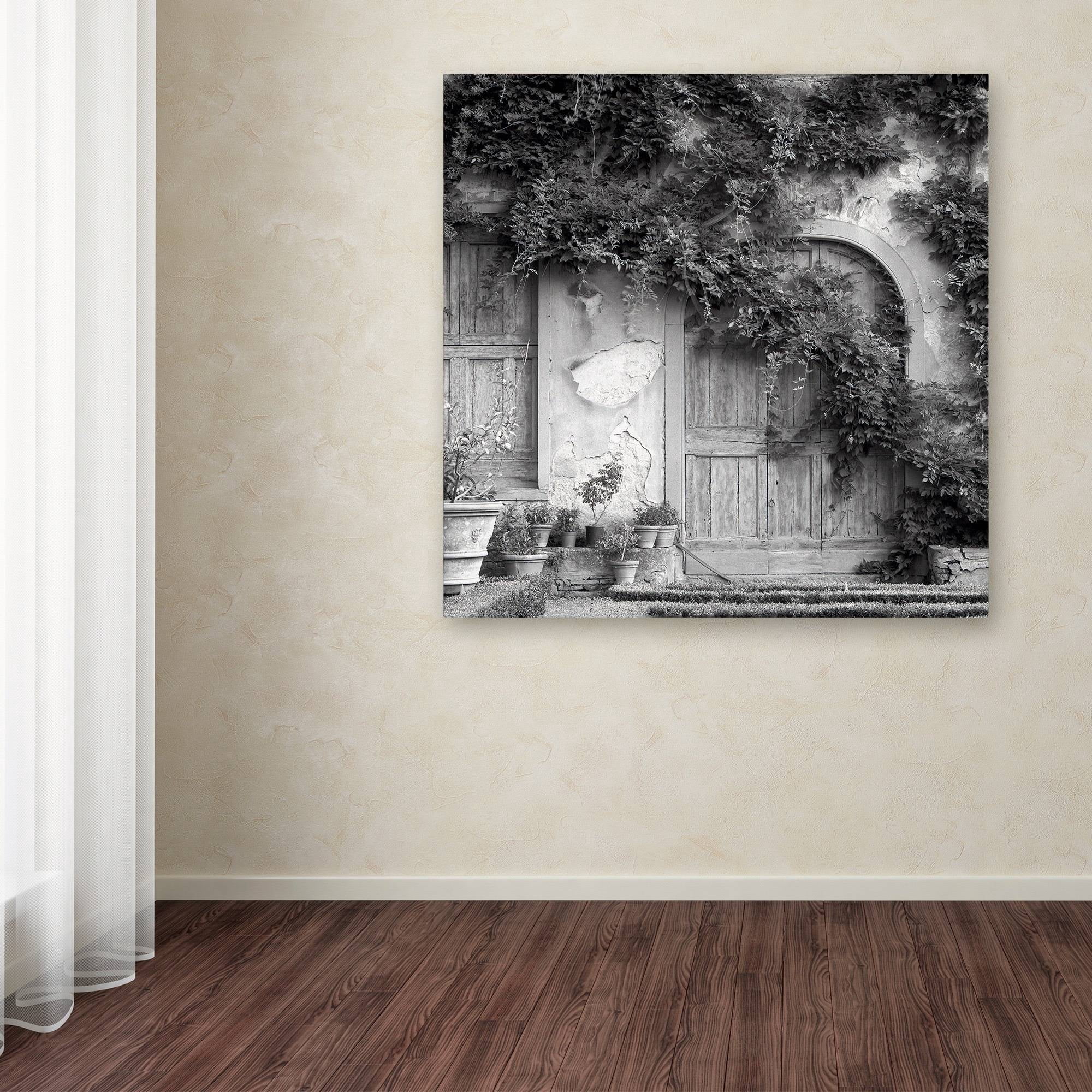 Trademark Fine Art 14 x 14 Canvas Art ' Tuscany VI ' by Alan Blaustein