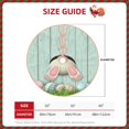 thumbnail image 2 of Sikiie White Bunny Bottom And Easter Eggs Nativity Christmas Tree Skirt, Jesus Christian Winter Holiday Tree Mat Decoration(30-48IN)36", 2 of 6