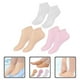 thumbnail image 4 of 3 pares de calcetines exfoliantes para pies, calcetines hidratantes elásticos, calcetines reutilizables con loción., 4 of 8