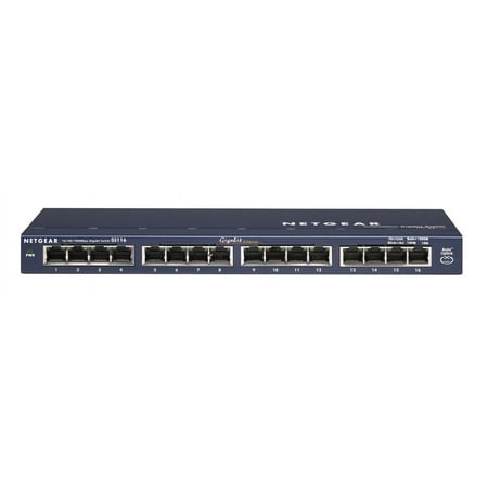 UPC: 0606449034998 | Netgear ProSafe GS116 16 Ports Ethernet Switch