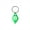 Green, variant on Mini LED Keychain Key Chain Torch Lamp Flashlight Key Ring Light Diamond Shape
