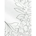 thumbnail image 4 of Ultra Soft & Breathable Wrinkle Free Bed Sheets Set - Gray Farmhouse Vine Printed for King Size Bedding by Comfort Canopy, 4 of 11