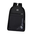 thumbnail image 4 of Mochila para portátil de tela Oxford, mochila portátil para ordenador, correa ajustable para viaje blanco, 4 of 9