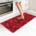 thumbnail image 4 of Red Mosaic Rectangular Kitchen Doormat, 4 of 7