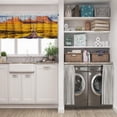 thumbnail image 5 of LALILO Kitchen Curtains and Valances Set of 3 36" Valley Window Treatment Tiers for Window Decor, 5 of 5