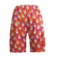 thumbnail image 5 of GrmtClth Men's Halloween print shorts Cartoon Pumpkin Multi Storage Cargo Short Pants Lightweight Summer Short Trousers Travel Fun Casual Clothes Red M, 5 of 5