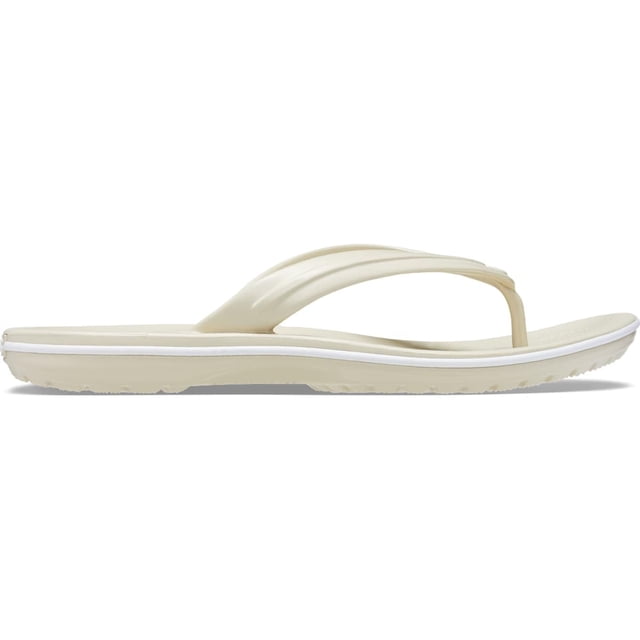 Sandalia Crocs Crocband Unisex Hueso Talla 12 Hombre / 14 Mujer