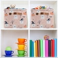thumbnail image 6 of Yayeee Canvas Storage Basket with Handles for Shelves Fabric Bins Closet Organizer, Cute Cartoon Halloween, 6 of 8