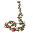 thumbnail image 1 of JINGT Specifications Artificial Flowers Vine Easy To Hang Long Lasting Part Name Artificial Flowers Pcs Of Lifelike Roses pink, 1 of 5