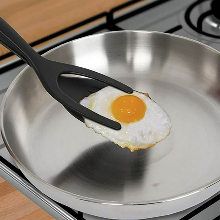 Loopsun Kitchen Accessories Flip Egg 2IN1 Flip Perfect Pancake Making Ease  Cooking Hotel Home Kitchen Tool