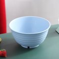 thumbnail image 2 of 1100ML Lightweight Wheat Straw Cereal Bowls Unbreakable Dinner Dishes Bowl Non-Toxin Dishwasher & Microwave Safe BPA Free and Healthy, 2 of 3