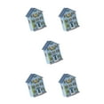 thumbnail image 1 of Transemion Exquisite Handmade DIY Miniature Kit 3D Building for Birthdays Style A 5Set, 1 of 1