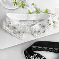 thumbnail image 6 of 2. Elegant Removable False Collar Embellished with Artificial Pearls, Skin-Friendly Fabric for Prom & Event, 6 of 9