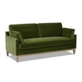 thumbnail image 6 of Jennifer Taylor Home Pasadena 75.5" Modern Farmhouse Sofa, Olive Green Performance Velvet, 6 of 9