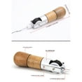 thumbnail image 4 of Xihbxyly Máquina de Coser de Cuero Diy, Mango de Madera con Estructura de Acero, Hilo Encerado para Cuero y Tela, Herramienta Portátil para Manualidades y Reparaciones, Ideal para Proyectos Doméstico, 4 of 7