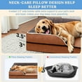 thumbnail image 6 of PayUSD Dog Bed for Large Medium Small Dogs Orthopedic Pet Dog Sofa Bed with Removable and Washable Cover S to XL, 6 of 10