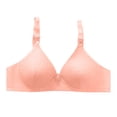 thumbnail image 1 of ManxiVoo Plus Size Wireless T Shirt Bra Full Coverage Minimizer Comfort Support for Women Adjustable Fit XL Size Watermelon Red, 1 of 7