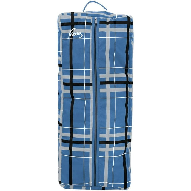 Pessoa Alpine 1200D Bridle Carrier, Color: Blueberry/Clay Plaid (469814BBCPLONE)