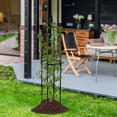 thumbnail image 4 of Planting Support Frame Stainless Steel Climbing Gardening Supplies U-shaped U Shape Durable Household Plants Stand Rack, 4 of 17