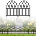 thumbnail image 1 of Paneles decorativos de cerca para jardín LATIHUUM, metal arqueado, 6 m, 1 of 8