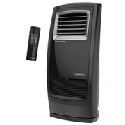 Lasko Oscillating 1500W Electric Motion Heat Whole Room Ceramic Heater with Remote Control, CC23161, Black