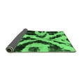 thumbnail image 2 of Ahgly Company Indoor Rectangle Abstract Emerald Green Modern Area Rugs, 7' x 10', 2 of 4