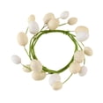 thumbnail image 3 of Guirnalda de huevos de Pascua con forma de anillo para colgar en la pared, hecha a mano, 11,81 pulgadas Estilo a, 3 of 9