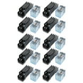 thumbnail image 3 of 10 Sets 8 Pin Power Relay with Base DC Coil Universal Electrical Equipment Supplies, 3 of 14