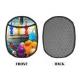 thumbnail image 2 of Lsque Pikmin Pattern Oven Mitts and Pot Holders, Kitchen Oven Glove High Heat Resistant 500 Degree with Non-Slip Silicone Surface-2PCS, 2 of 7