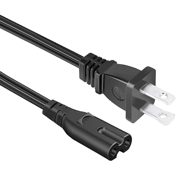 Quyaojz Power Cord Replacement for TCL TS6100 TS8111 TS8212 TS6100-NA TSR1-NA TS8111-NA Subwoofer 8.2ft 2 Prong AC Power Cord Cable