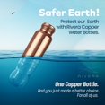 thumbnail image 4 of Botella de agua Rivera de cobre puro de 32 oz, a prueba de fugas, libre de BPA, 4 of 9