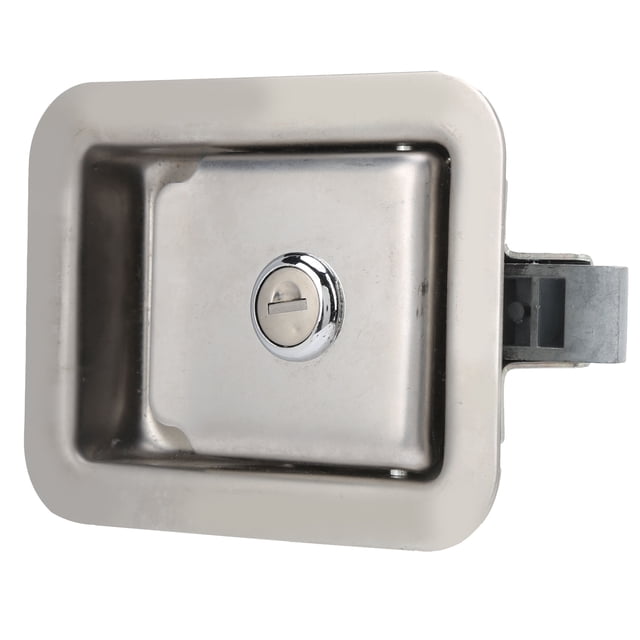 Tool Box Lock With Keys, Reliable Stainless Steel Door Lock Generator Set Panel Lock Square Trailer Door Lock For Tool Box Electric Cabinet